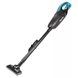 Makita DCL182ZB rokas turamais putekļsūcējs Melns, Tirkīzs Putekļu maiss (bez Akumulatora)