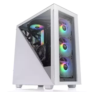 PC Case Thermaltake Divider 300 TG Snow Midi Tower White