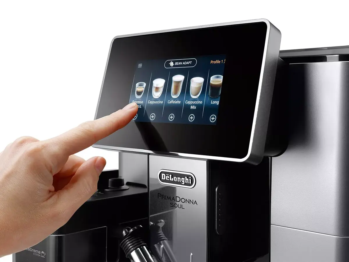 Espresso automāts De’Longhi 2.2 L PrimaDonna ECAM610.55.SB Photo 3