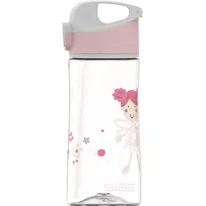 Water bottle Sigg Miracle Fairy Friend 450 ml Tritan — grey/pink/transparent, 193 mm height