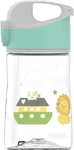 Бутылка для воды Sigg Miracle Jungle Friend 350 мл Tritan зеленый серый прозрачный