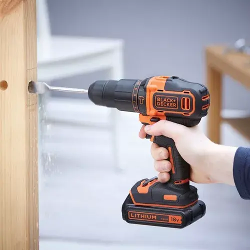 Pistol Grip Drill Black & Decker BDCHD18S1KA BDCHD18S1KA-QW Photo 2