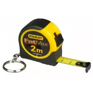 Tape Measure Stanley FMHT0-33856 2m Acrylonitrile Butadiene Styrene Black Yellow