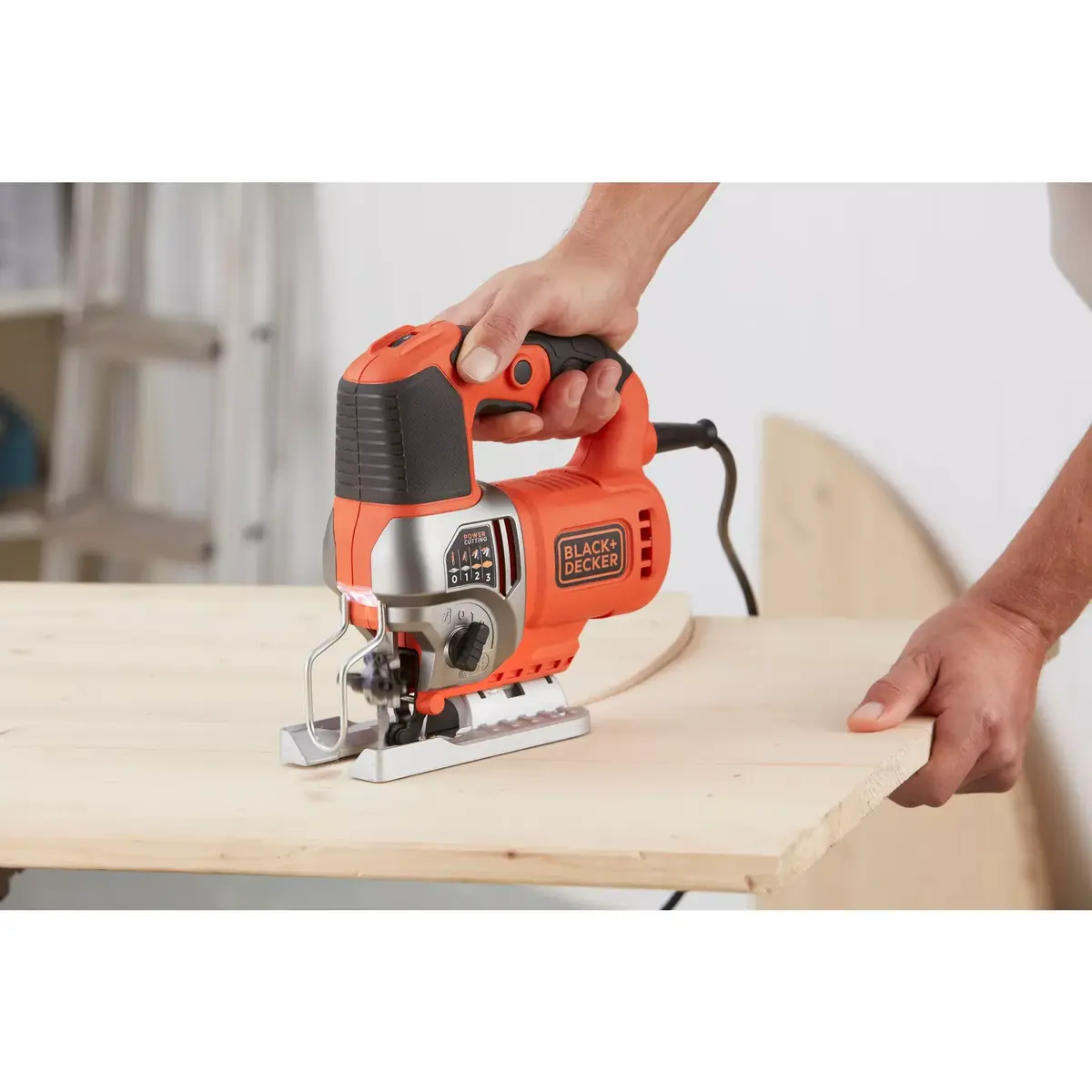 Электролобзик Black & Decker BES610K-QS Photo 5