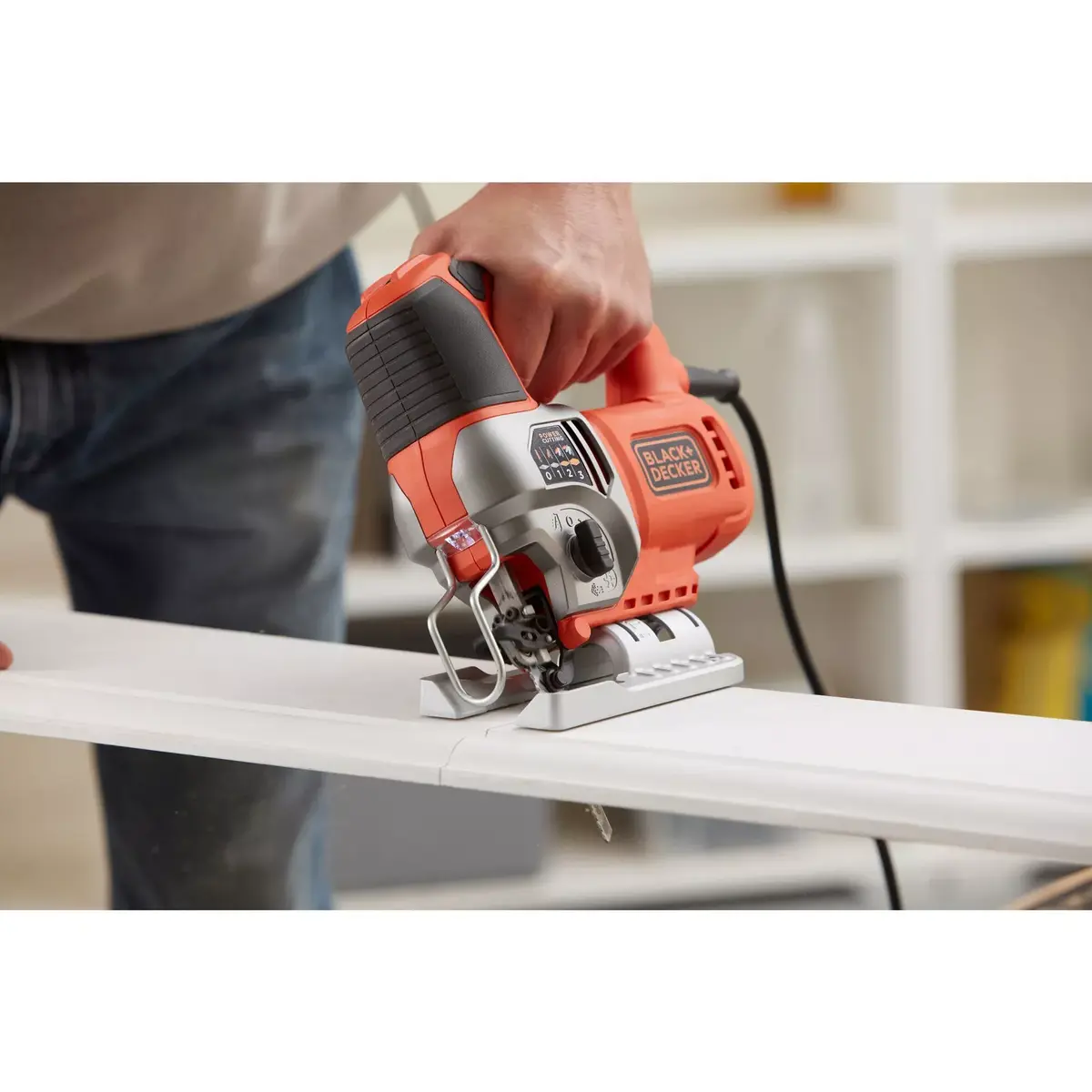 Электролобзик Black & Decker BES610K-QS Photo 6