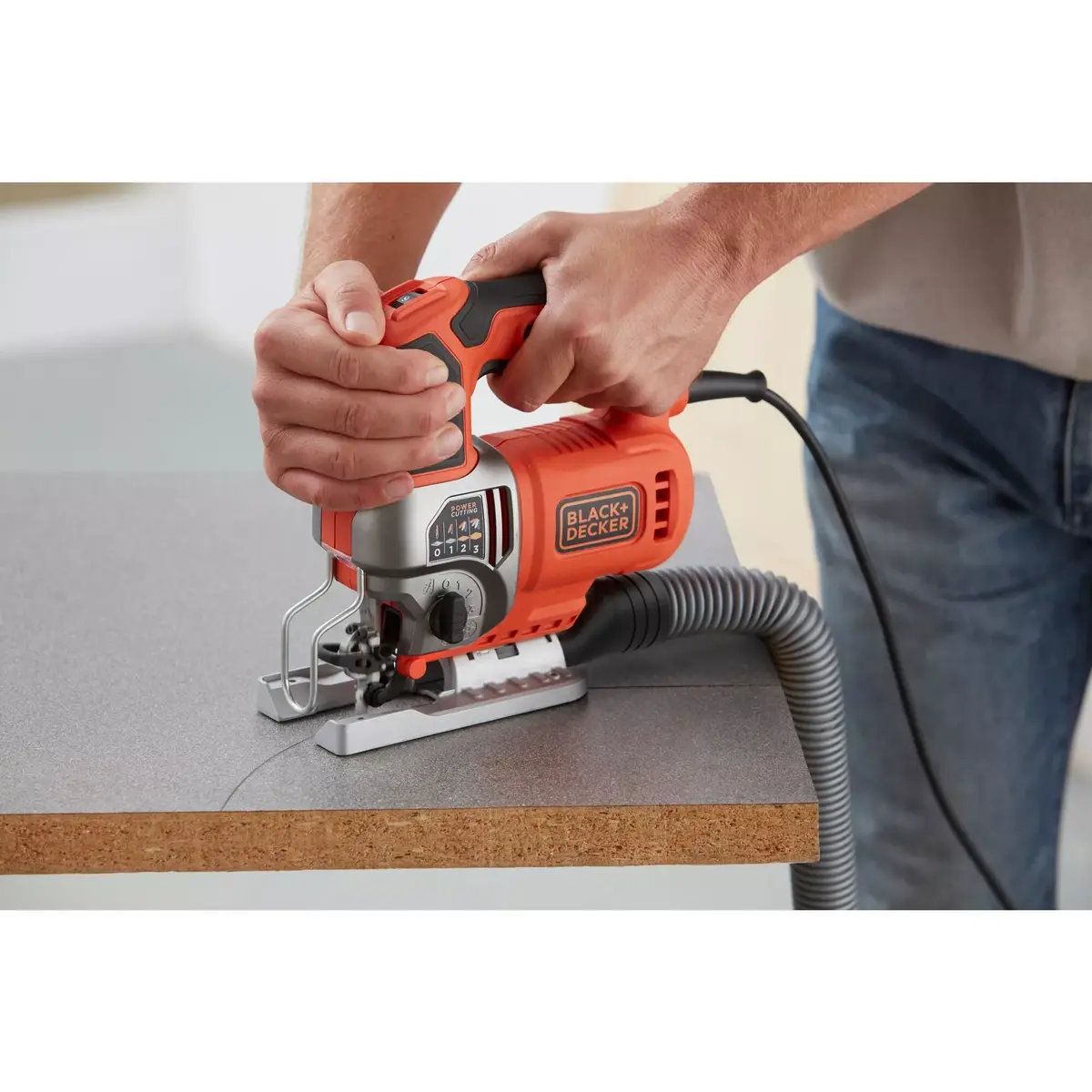 Электролобзик Black & Decker BES610K-QS Photo 11