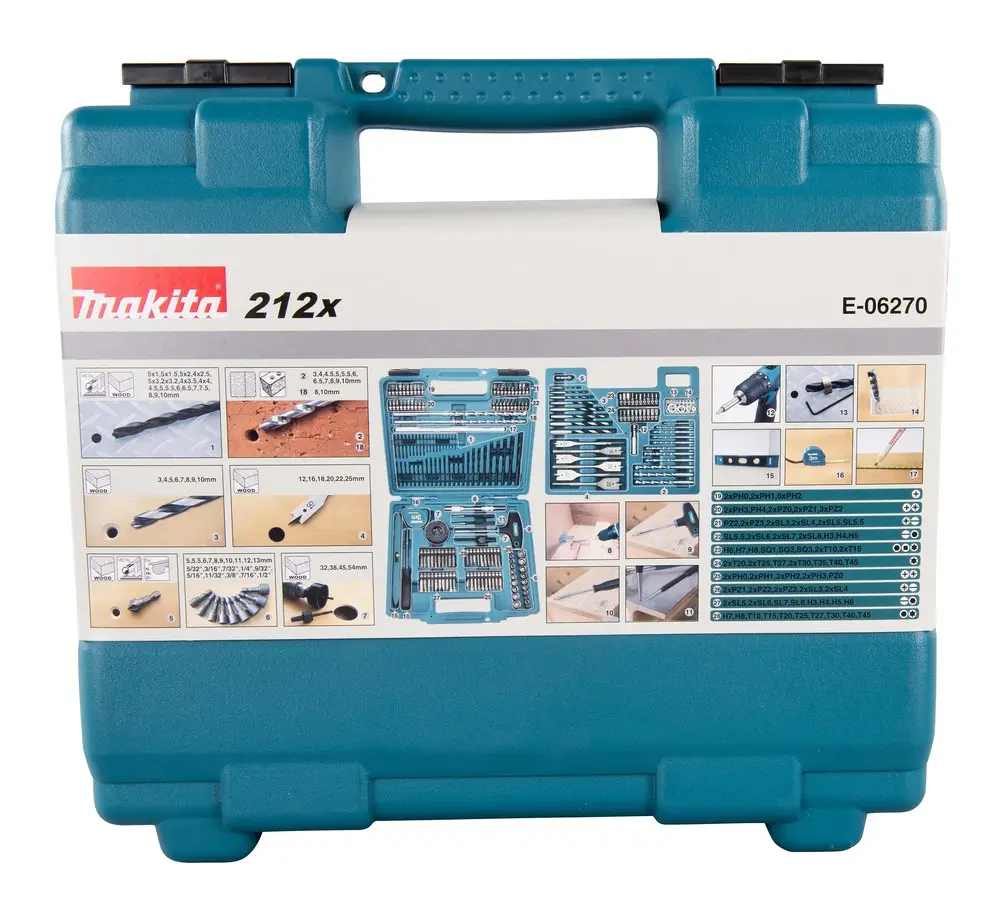 Drill bit set Makita E-06270 Photo 6