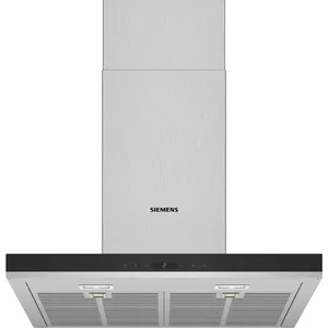 Wall-mounted cooker hood Siemens iQ500 LC67BIP50, stainless steel, extraction 630 m³/h, touch control, LED lights