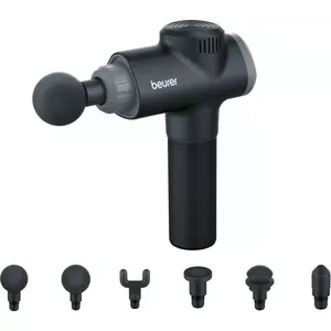 Massage gun Beurer MG180 — handheld percussive massager, 3 speed settings, portable, black