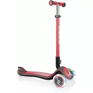 Globber Elite Deluxe with illuminated castors red - 444-402