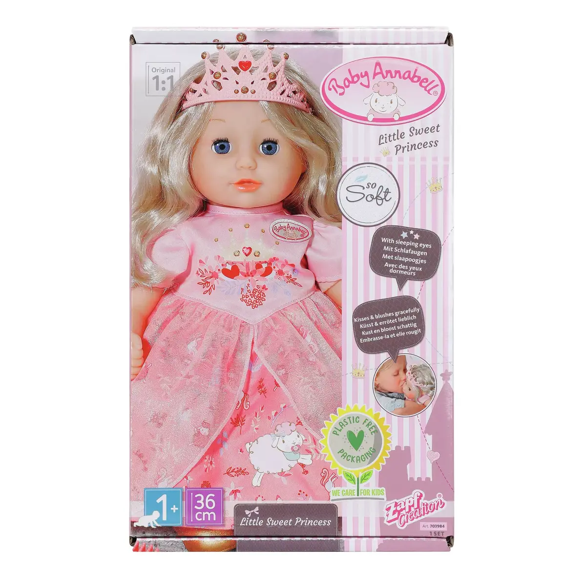 Bērnu lelle Baby Annabell Little Sweet Princess Photo 4