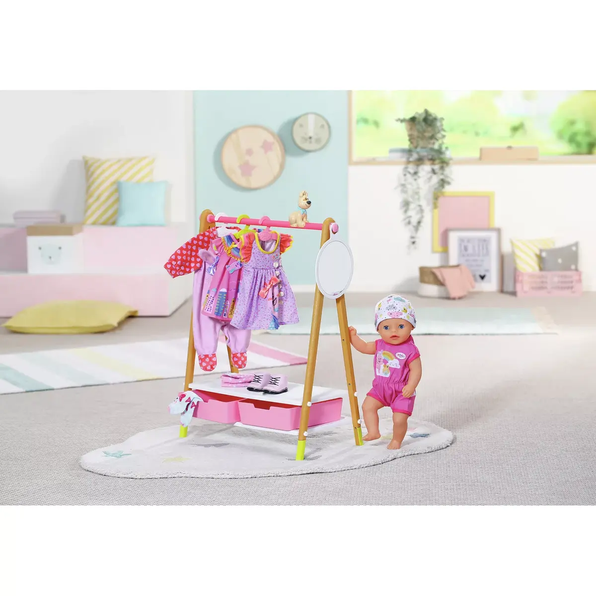Lelle skapītis Zapf Creation BABY born Clothes Rail Photo 9