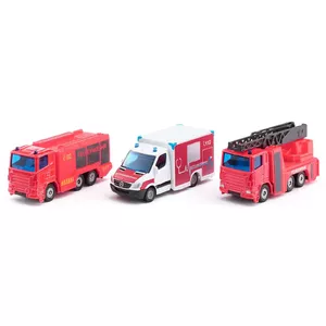 Игровой набор машин Siku Emergency set — металл и пластик, многоцветный, для детей от 3 лет
