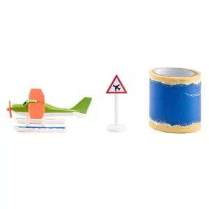 Игрушечный самолет Siku Seaplane с лентой, металл и пластик, возраст от 3 лет