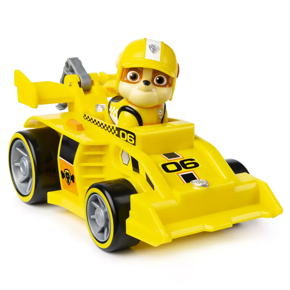 Car PAW Patrol Rubble’s Race & Go Deluxe Vehicle Photo 4