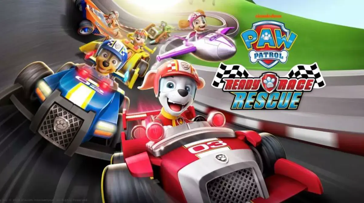 Car PAW Patrol Rubble’s Race & Go Deluxe Vehicle Photo 9