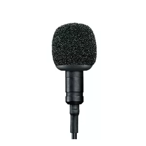 Shure MVL Melns Lavalier/Lapel mikrofons