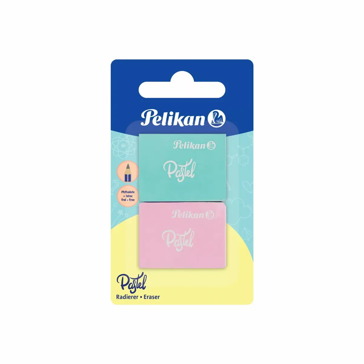 Pelikan 818100 Dzēšgumija Gumijas Aqua Krāsa