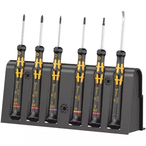 Screwdriver Set Wera Kraftform Micro 6 ESD