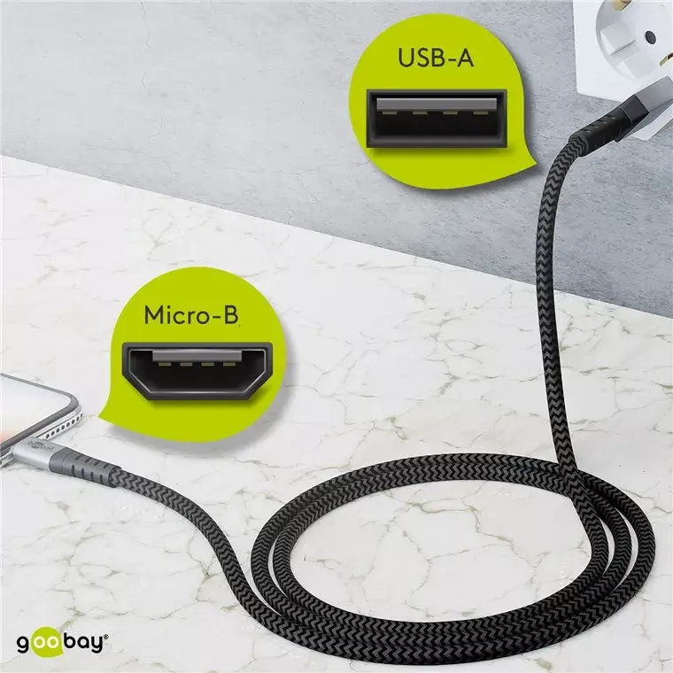 USB kabelis Wentronic 49282 Photo 4