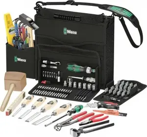 Tool set Wera 2go H 1 05134011001 — 134 pieces, portable organiser