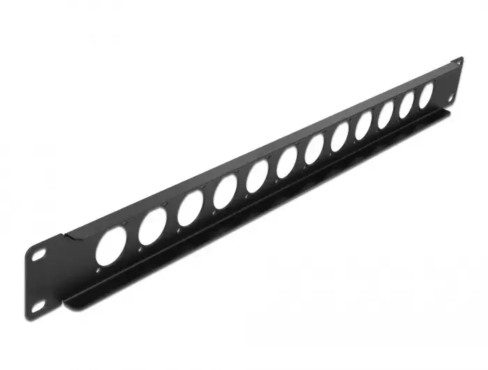 Patch Panel DeLOCK 12 Port Black Photo 2