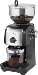 Burr grinder Zassenhaus Arabica Black Silver Transparent
