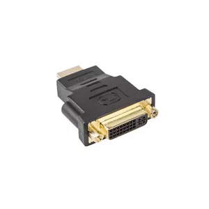 Lanberg AD-0014-BK гендерный адаптер HDMI DVI-D (F) (24 + 5) Черный