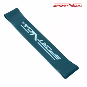 SportVida Slodzes gumija Fitnesa un GYM treniņiem 600 * 50 * 1.4MM (15-20kg) Zila