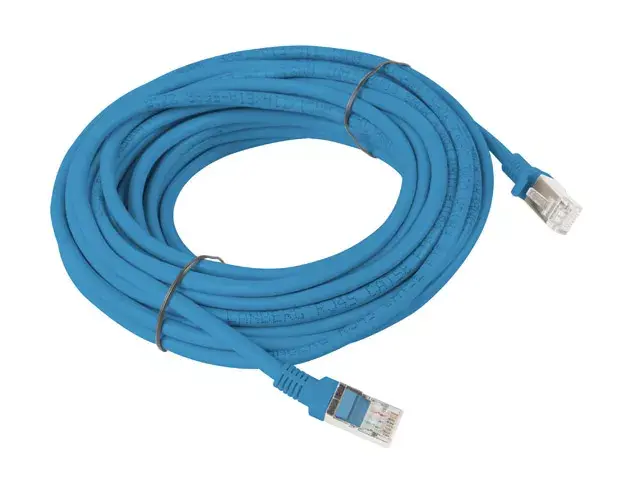LANBERG Cat5e RJ-45 cable PCU5-10CC-1000-B 10 m Photo 2