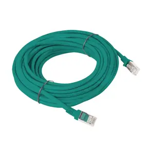 Network patch cable LANBERG PCU5-10CC-1000-G Cat5e U/UTP 10 m RJ-45 green