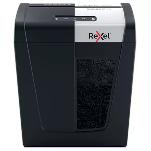 Rexel Secure MC6 Paper Shredder Micro-cut 60 dB 18L Black Silver