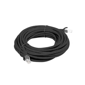 Network cable LANBERG PCU5-10CC-0500-BK Cat5e U/UTP RJ-45 — 5 m, black, CCA conductor