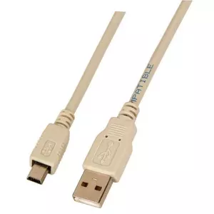 USB 2.0 cable EFB Elektronik K5250.3V2 — USB A to Mini-USB B, 3 m, grey