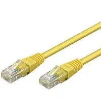 Сетевой кабель Goobay CAT 6 UTP, RJ-45, 10 м, желтый