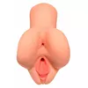 Masturbator Pipedream Silicone Black — divkanālu 16,5 cm Photo 3
