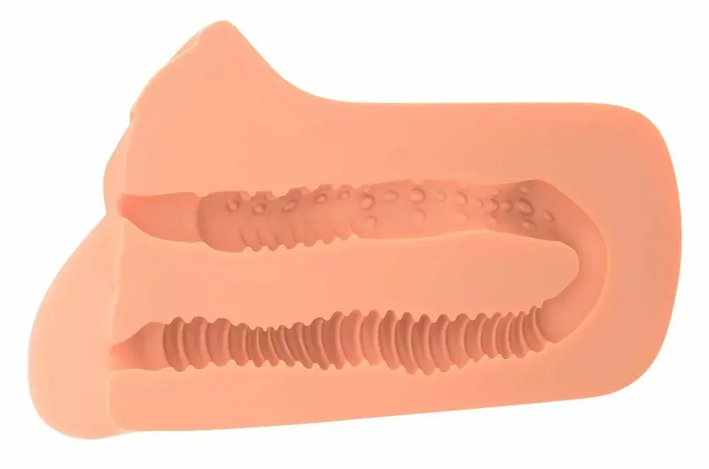 Masturbator Pipedream Silicone Black — divkanālu 16,5 cm Photo 4
