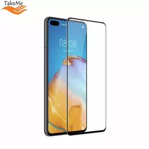 Tempered Glass Screen Protector take.me for Huawei P40 — HARD Ceramic Full Surface