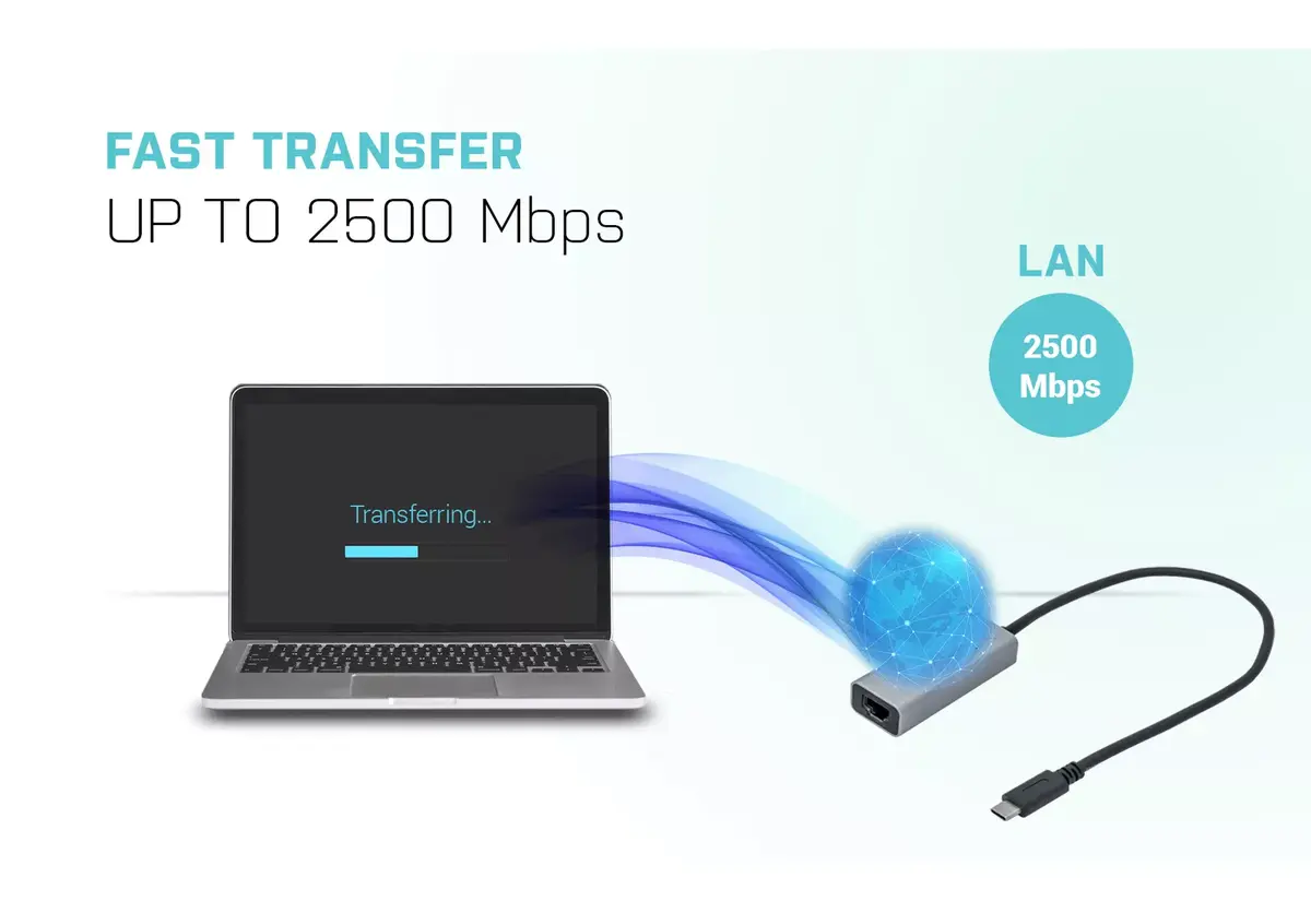 Адаптер Ethernet i-tec Metal USB-C 2.5Gbps Photo 8