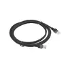 Tīkla kabelis LANBERG PCU6-10CC-0200-BK Cat5e 2 m Photo 2