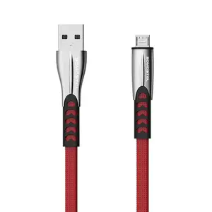 Кабель USB 2.0 SOMOSTEL SMS-BW02 USB-A — Micro-USB 1 м, красный