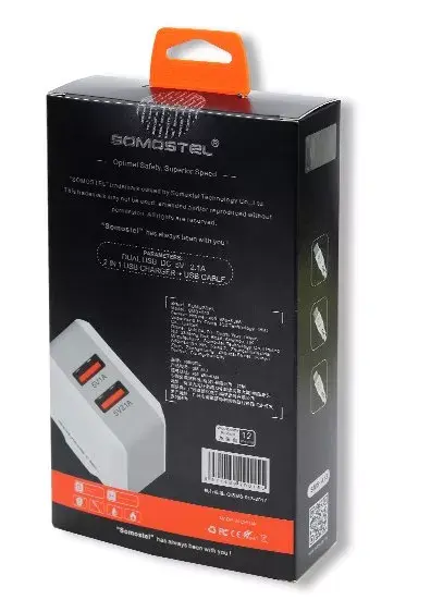SOMOSTEL SMS-A13 Universal Indoor AC Charger Photo 4