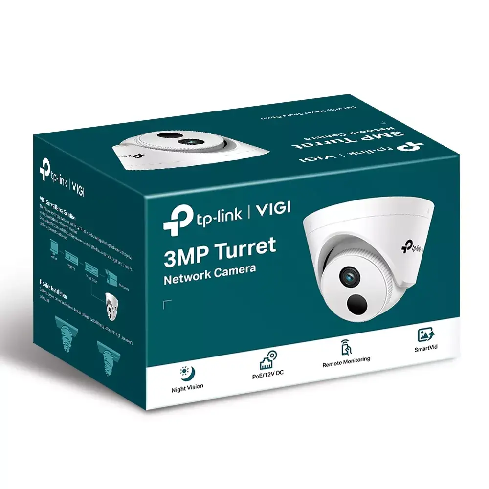 IP security camera TP-Link VIGI 3MP Turret Network Camera Photo 4