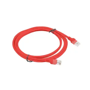 Networking Cable Lanberg PCU6-10CC-0200-R 2m Cat6 U/UTP Red