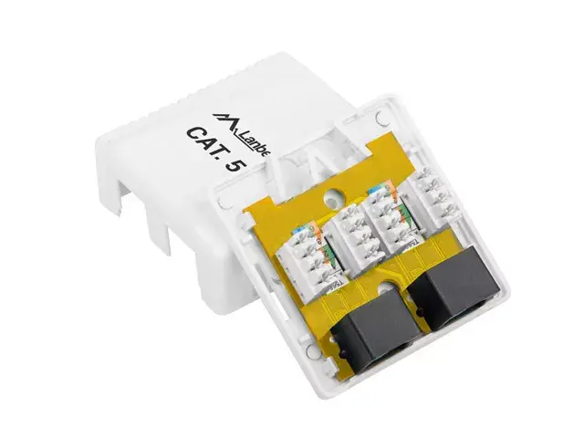 Izvade RJ-45 Lanberg OU5-0002-W Photo 3