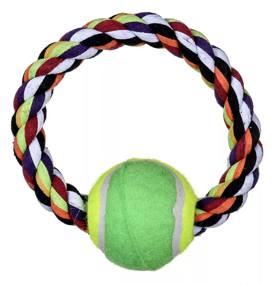 Trixie frisbee ar tenisa bumbiņu modelis