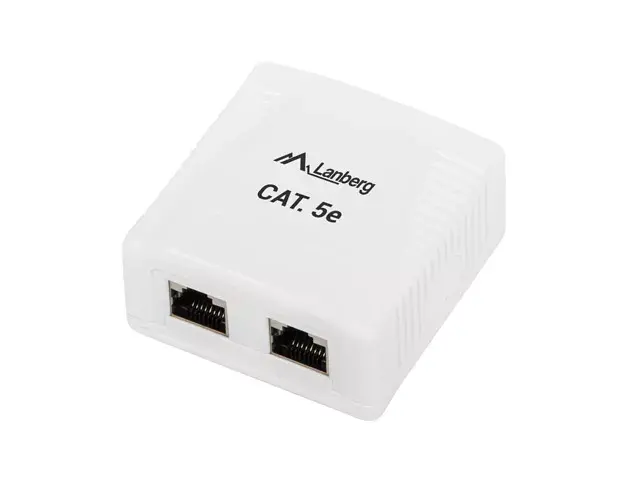 RJ-45 kontaktligzdas Lanberg OS5-0002-W Photo 3