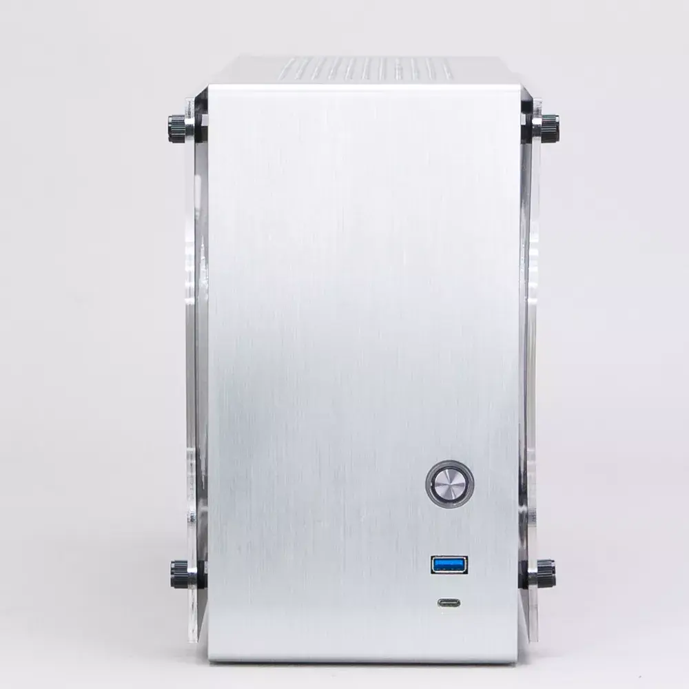 Datora korpuss Zalman M2 Mini-Silver Photo 6