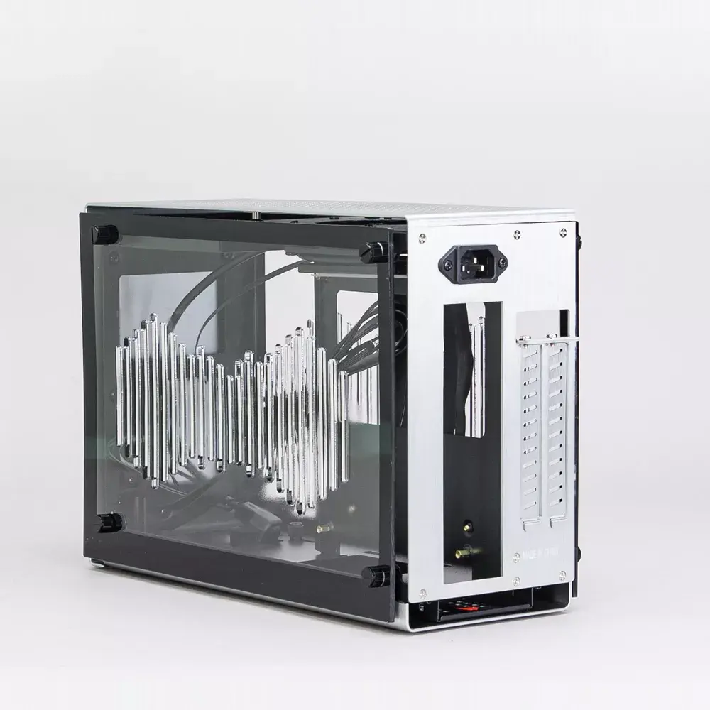 Datora korpuss Zalman M2 Mini-Silver Photo 9