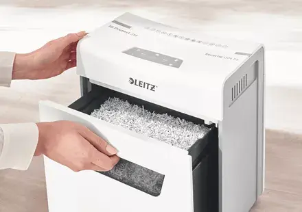 Paper Shredder Leitz IQ Protect Premium 3M P5 Photo 8